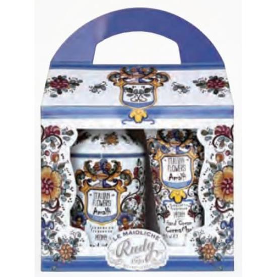 Sanwa Trading Rudy Le Maioliche Le Maioliche Hand Wash Hand Cream Gift Set Amalfi Peony Amalfi Peony &
Sanwa Trading Rudy Le Maioliche Le Maioliche Hand Wash Hand Cream Gift Set Amalfi Peony Amalfi Peony &