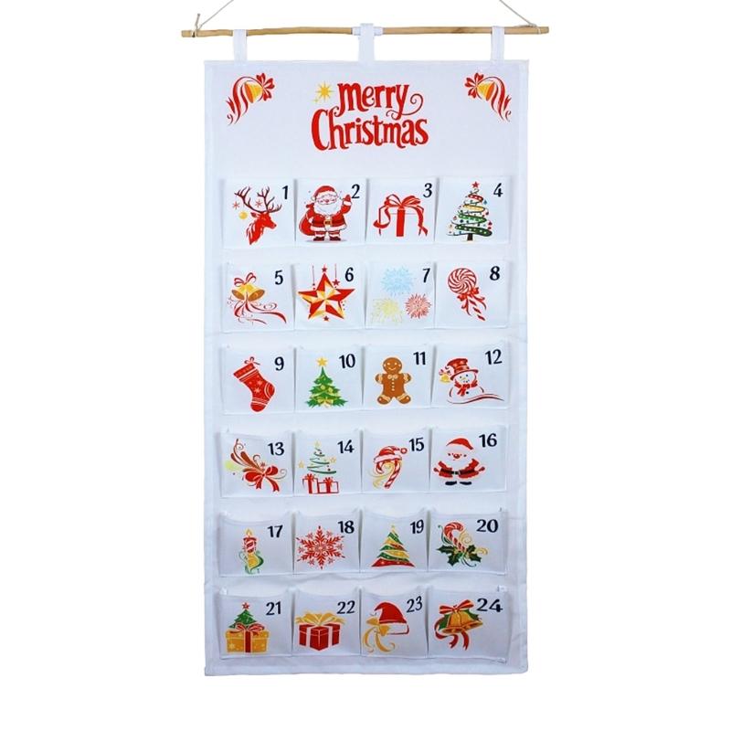 24 Pockets Wall Hanging Storage Bag For Christmas Waterproof Fabric Multiple Layer Design Home Decoration Organizers
24 Pockets Wall Hanging Storage Bag For Christmas Waterproof Fabric Multiple Layer Design Home Decoration Organizers