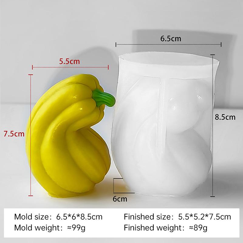 3D Halloween Pumpkin Silicone Candle Mold DIY Aroma Plaster Resin Mould Halloween Pumpkin Candle Decoration Making Supplies
3D Halloween Pumpkin Silicone Candle Mold DIY Aroma Plaster Resin Mould Halloween Pumpkin Candle Decoration Making Supplies