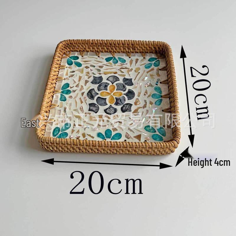 Dazzling Blue Leaf Shell Melamine Snack Tray
Dazzling Blue Leaf Shell Melamine Snack Tray