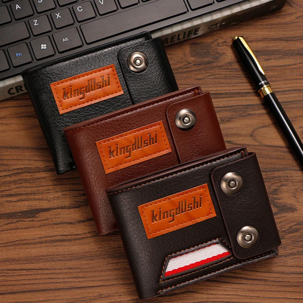Anti-Theft PU Leather Card Holder Large Capacity Solid Color Card Bag Male Short Wallet Outdoor колір темно кави
Anti-Theft PU Leather Card Holder Large Capacity Solid Color Card Bag Male Short Wallet Outdoor колір темно кави