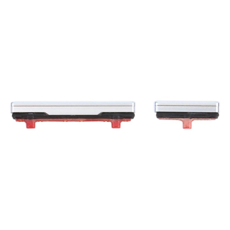 For Samsung Galaxy S21 Ultra 5G G998 2Pcs/Set Power On/Off and Volume Side Buttons (without Logo) Silver
For Samsung Galaxy S21 Ultra 5G G998 2Pcs/Set Power On/Off and Volume Side Buttons (without Logo) Silver