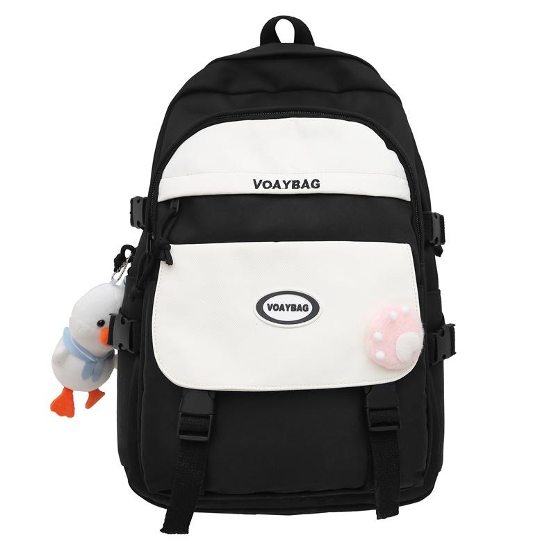 Цветной контрастный студенческий школьный рюкзак в студенческом стиле, женский рюкзак большой вместимости, школьный рюкзак для младших школьников чёрный
Цветной контрастный студенческий школьный рюкзак в студенческом стиле, женский рюкзак большой вместимости, школьный рюкзак для младших школьников чёрный