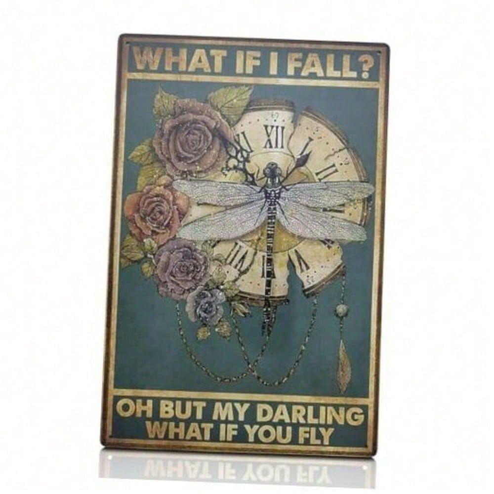 Vintage Dragonfly Metal Wall Decor Bar Sign
Vintage Dragonfly Metal Wall Decor Bar Sign