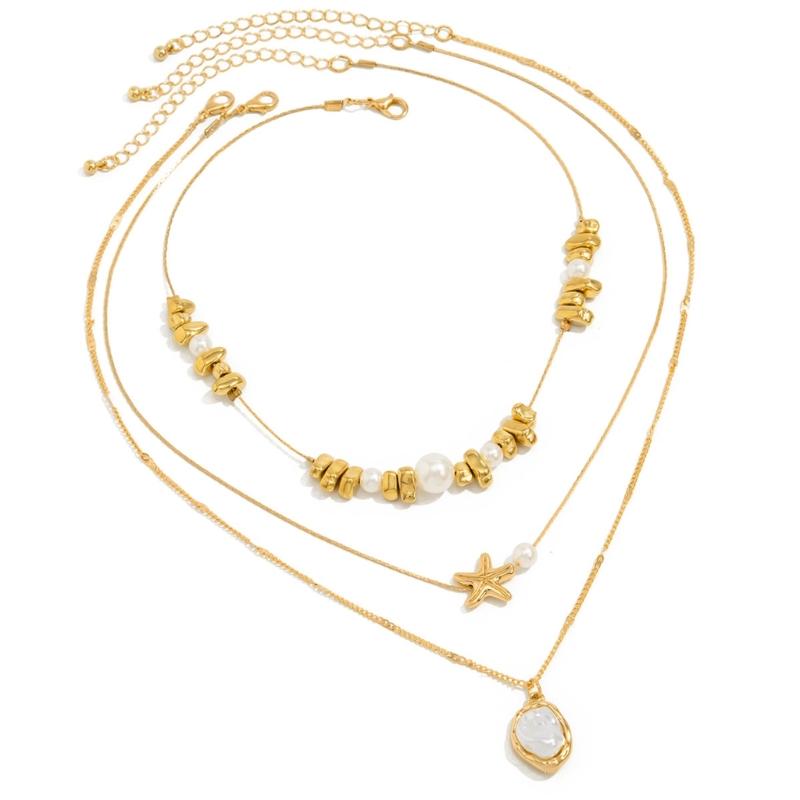 Modern Minimalist Starfish Pendant Necklace Lightweight Brass Chain Versatile Daily Wear Accessory
Modern Minimalist Starfish Pendant Necklace Lightweight Brass Chain Versatile Daily Wear Accessory