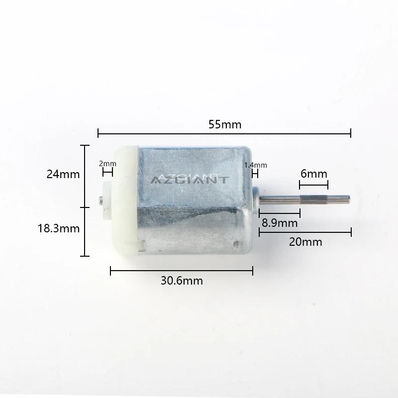 5 pcs AZGIANT DC 12V FC280-SC-20150 Car Door Lock Engine Folding Mirror Motor For Volvo S80 Nissan Murano 2003 Ford Focus DIY 5 Axis length 20mm
5 pcs AZGIANT DC 12V FC280-SC-20150 Car Door Lock Engine Folding Mirror Motor For Volvo S80 Nissan Murano 2003 Ford Focus DIY 5 Axis length 20mm