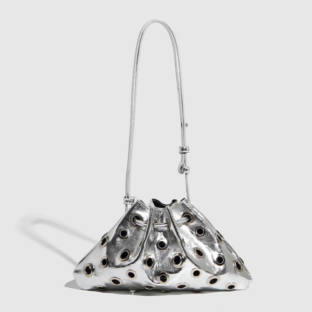 Hollow Rivet Designer Shoulder Bag Designer Luxury Bags Women Drawstring Bucket Bags Handbags Mini Purses Chic
Hollow Rivet Designer Shoulder Bag Designer Luxury Bags Women Drawstring Bucket Bags Handbags Mini Purses Chic