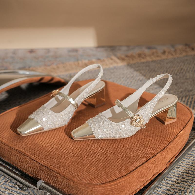 Fashion Classic Splicing Square Head Fashion Mary Jane Backspace Sandals New Women s Shoes 39 срібний
Fashion Classic Splicing Square Head Fashion Mary Jane Backspace Sandals New Women s Shoes 39 срібний