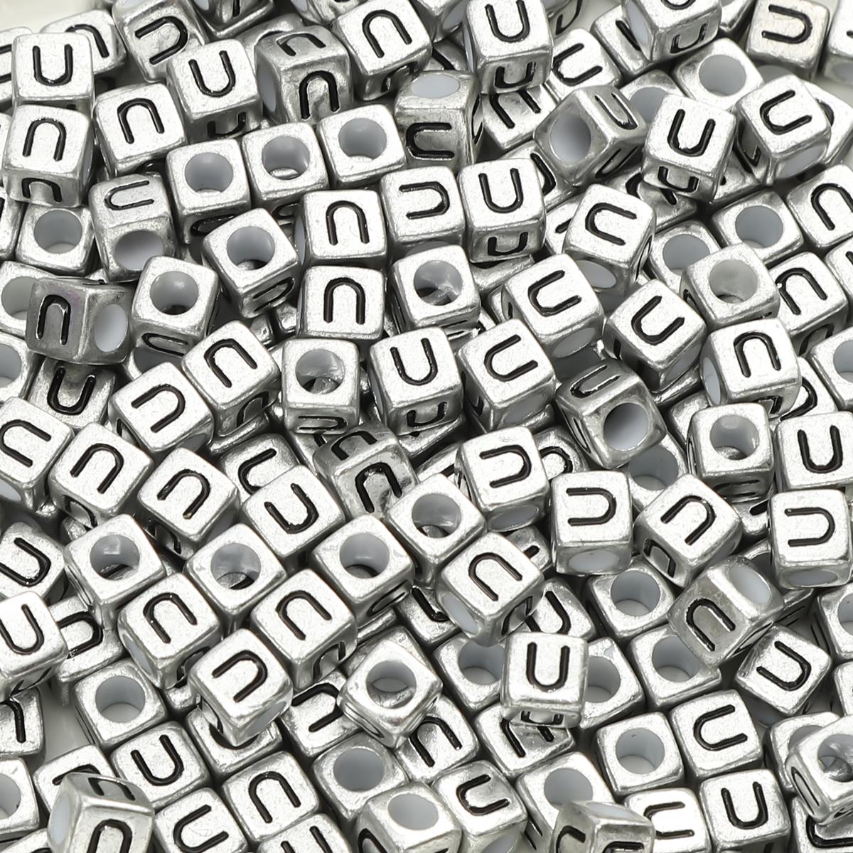 Акриловые кубики с английскими буквами для изготовления ожерелий, браслетов, серег и других украшений своими руками U
Акриловые кубики с английскими буквами для изготовления ожерелий, браслетов, серег и других украшений своими руками U