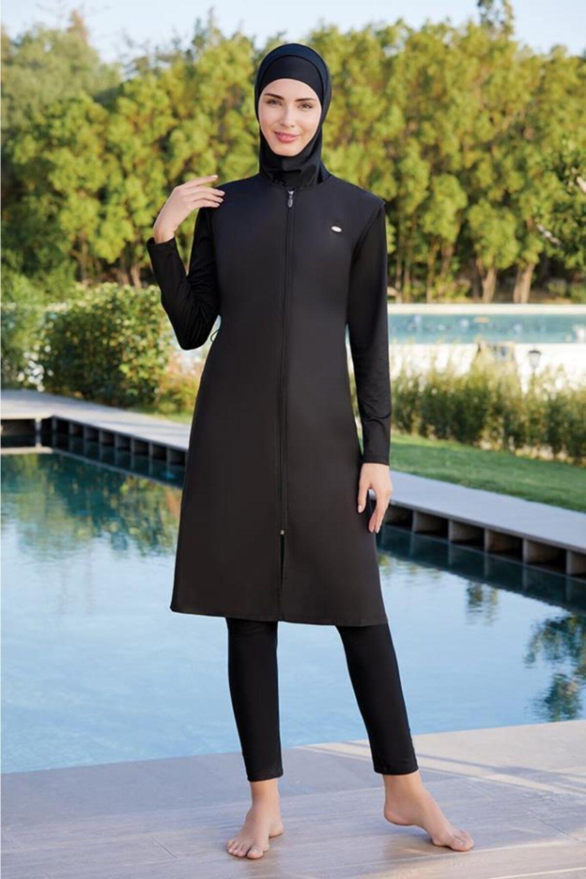Жіночий мусульманський скромний ісламський повний прикриття Burkini Beach Swimwear Costume Swimwear Hijab Beachwear Swimsuit 2pcs M
Жіночий мусульманський скромний ісламський повний прикриття Burkini Beach Swimwear Costume Swimwear Hijab Beachwear Swimsuit 2pcs M