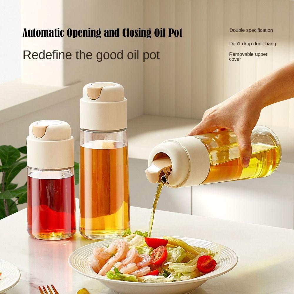 Glass Oil Bottle Leak-proof Olive Oil Pourers New Seasoning Bottle Kitchen Tool Green-500ml
Glass Oil Bottle Leak-proof Olive Oil Pourers New Seasoning Bottle Kitchen Tool Green-500ml