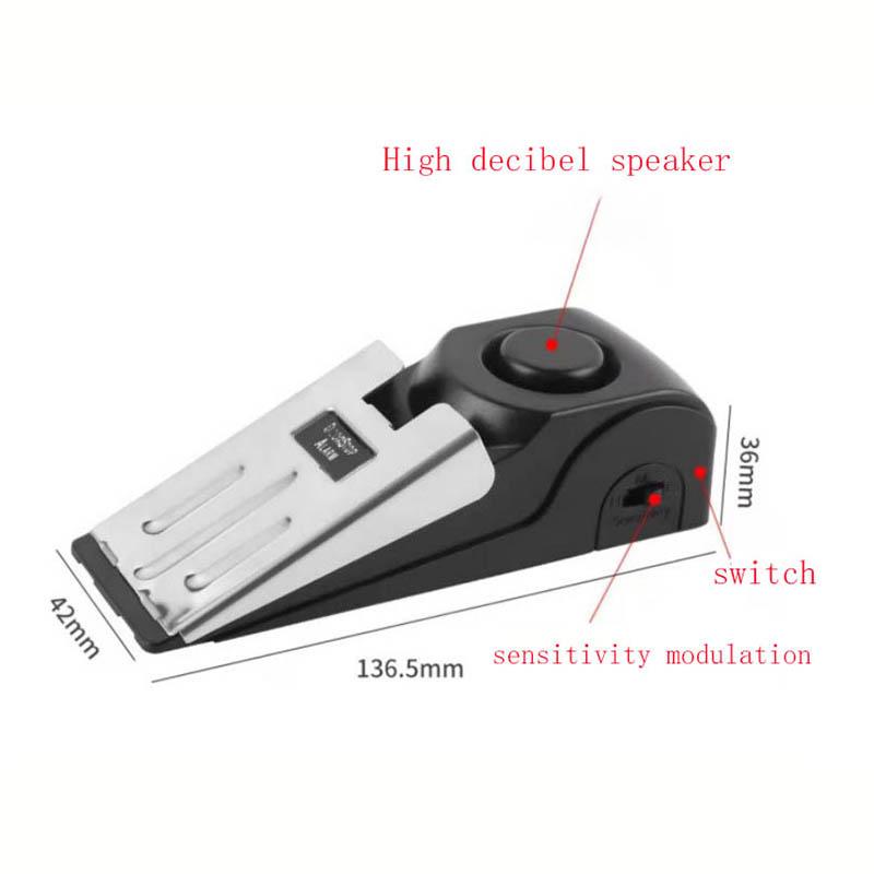 Secure Your Home or Apartment Anywhere with This Portable Door Stop Alarm!
Secure Your Home or Apartment Anywhere with This Portable Door Stop Alarm!