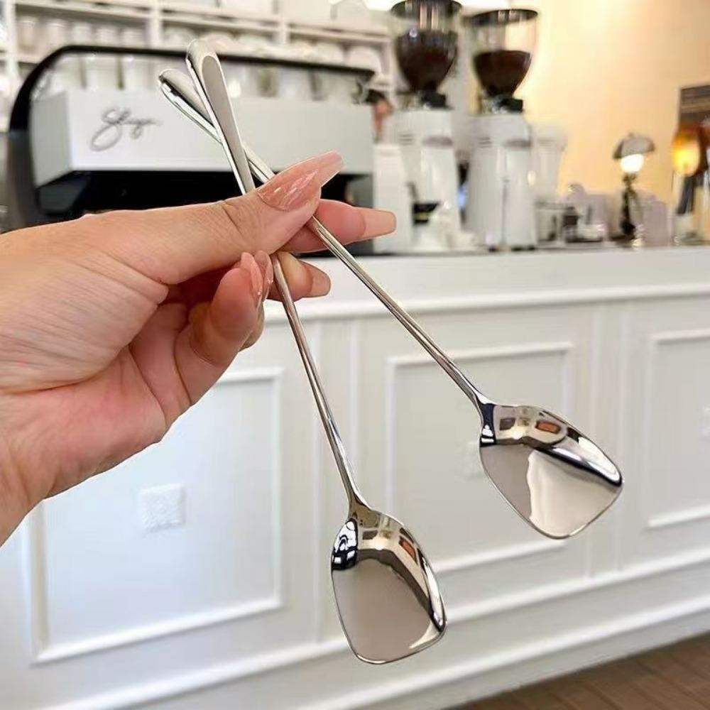 5pcs Gold Silver Coffee Spoon Stainless Steel Small Shovel Spoon Stirring Dessert Spoon Bar Tool срібний
5pcs Gold Silver Coffee Spoon Stainless Steel Small Shovel Spoon Stirring Dessert Spoon Bar Tool срібний