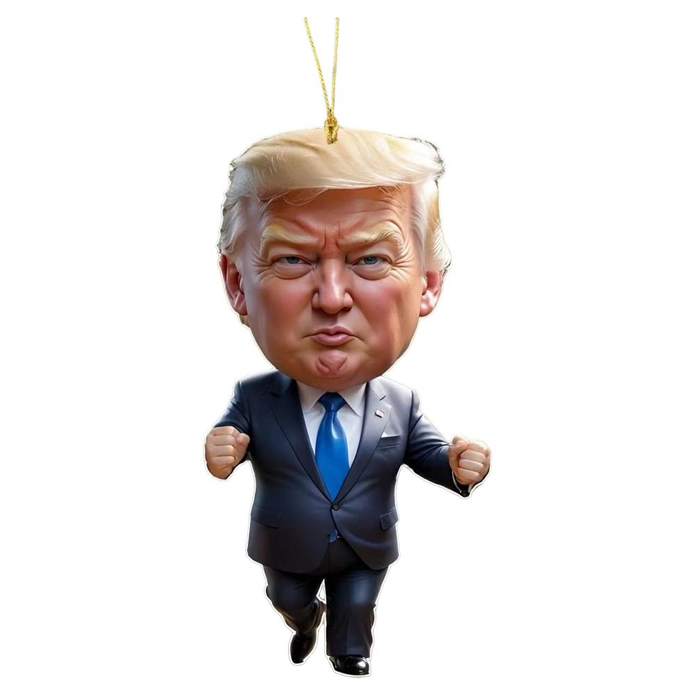 Акриловый забавный Дональд Трамп подвесной орнамент для автомобильного рюкзака-брелока (Стиль 6) Q
Акриловый забавный Дональд Трамп подвесной орнамент для автомобильного рюкзака-брелока (Стиль 6) Q