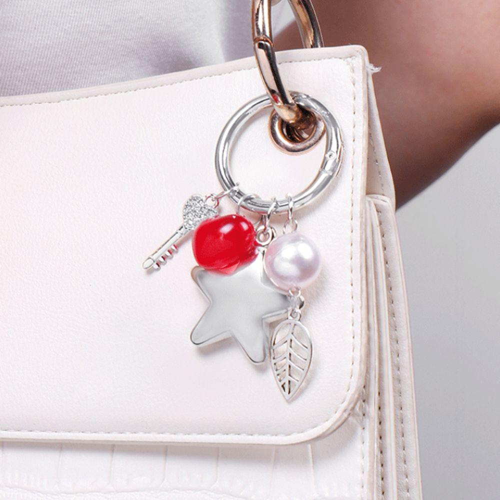 Портативный брелок в форме сердца в форме звезды Y2k Romance Star Heart Keyring подвесное украшение ювелирные изделия красный
Портативный брелок в форме сердца в форме звезды Y2k Romance Star Heart Keyring подвесное украшение ювелирные изделия красный