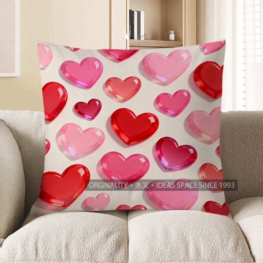 2D Translucent Heart-Patterned Cushion For Home Decor Pattern Cushion Cover Suitable For Sofa Bedroom Car Pillow Cover 40x40cm
2D Translucent Heart-Patterned Cushion For Home Decor Pattern Cushion Cover Suitable For Sofa Bedroom Car Pillow Cover 40x40cm
