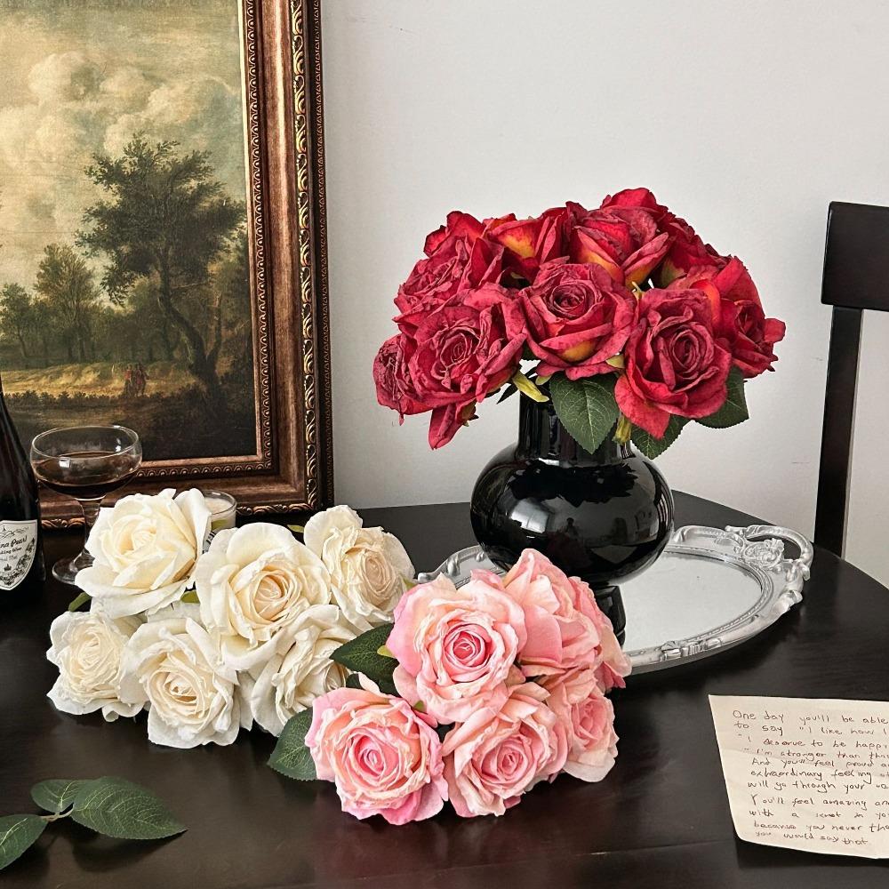 6 Pcs/Bunch DIY Artificial Big Rose Bouquet Home Dining Table Desktop Decoration Photography Prop
6 Pcs/Bunch DIY Artificial Big Rose Bouquet Home Dining Table Desktop Decoration Photography Prop
