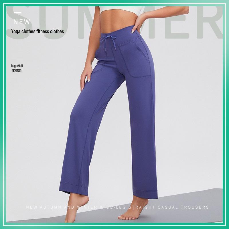 Nuls High Waist Yoga Wide Leg Pants - Naked Feel, Draped, Flared, with Pockets and Drawstring Medium
Nuls High Waist Yoga Wide Leg Pants - Naked Feel, Draped, Flared, with Pockets and Drawstring Medium