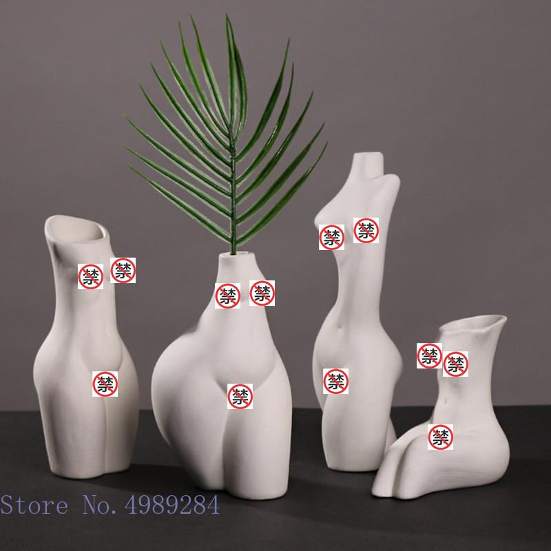 Creative Body Art Vase Abstract Nude Flower Arrangement Female Nude Handicraft Ornaments Graceful Home Decoration Vases
Creative Body Art Vase Abstract Nude Flower Arrangement Female Nude Handicraft Ornaments Graceful Home Decoration Vases