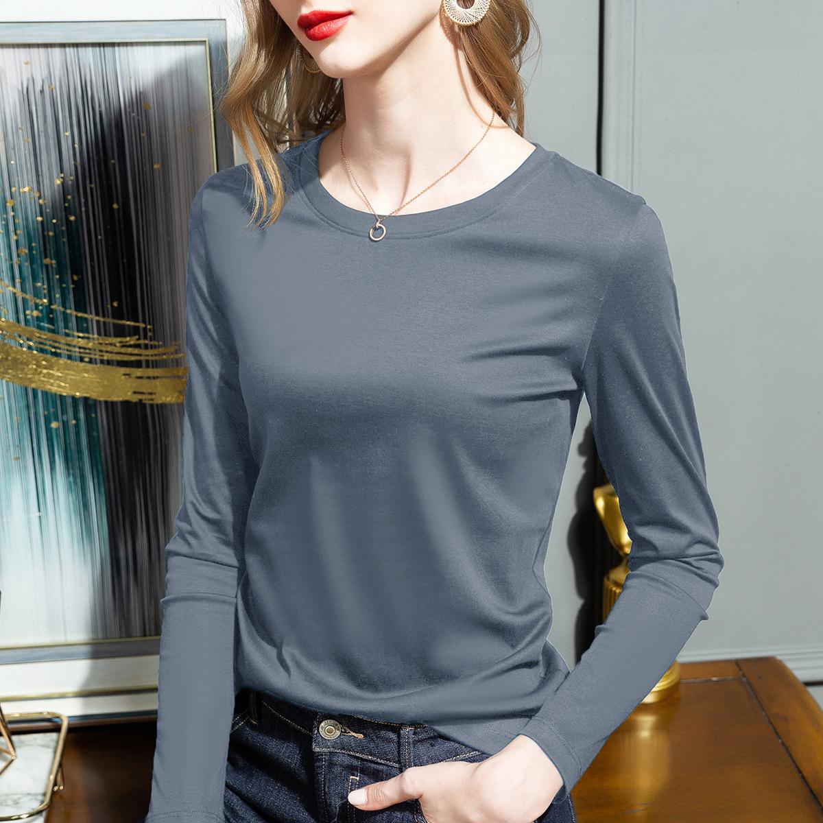 Весенне-осенняя женская блузка, простой пуловер с круглым вырезом, свободный двусторонний топ с длинными рукавами XXL
Весенне-осенняя женская блузка, простой пуловер с круглым вырезом, свободный двусторонний топ с длинными рукавами XXL