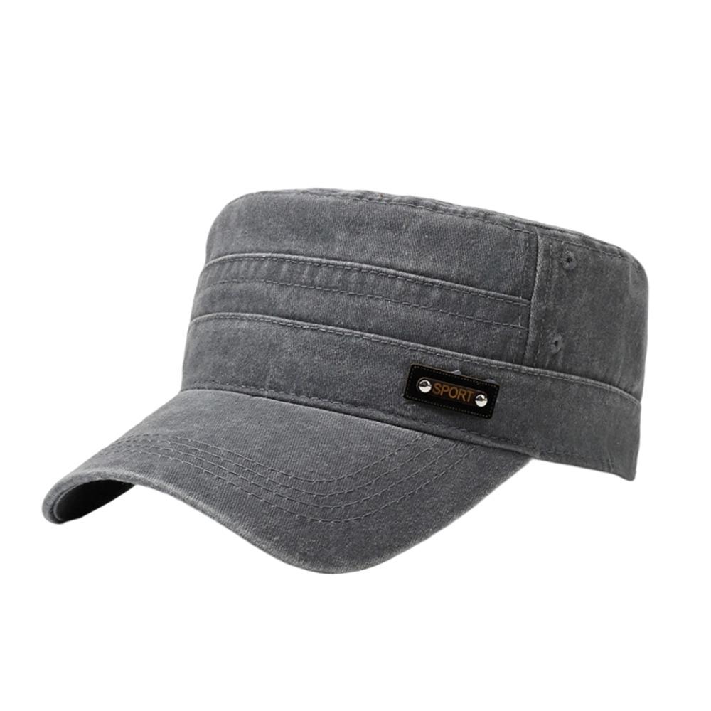 Casual Fishing Hat Cotton Sun Hat Fashion Flat Top Hat Men Women серый
Casual Fishing Hat Cotton Sun Hat Fashion Flat Top Hat Men Women серый