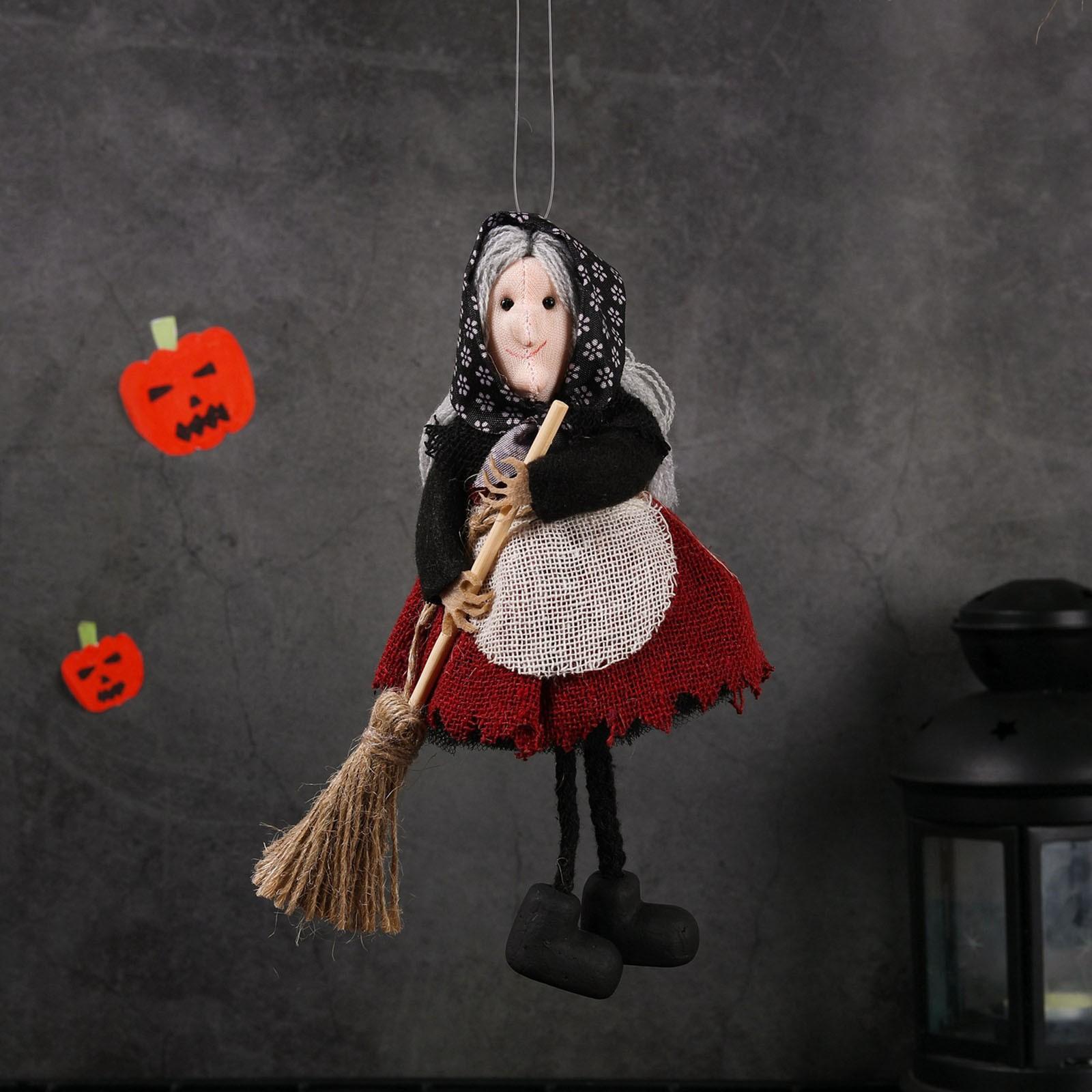 Хэллоуин подвесное украшение ведьмы кукла ведьмы подвеска с куклой ведьмы подвесное украшение для вечеринки на Хэллоуин принадлежности One Size красный
Хэллоуин подвесное украшение ведьмы кукла ведьмы подвеска с куклой ведьмы подвесное украшение для вечеринки на Хэллоуин принадлежности One Size красный