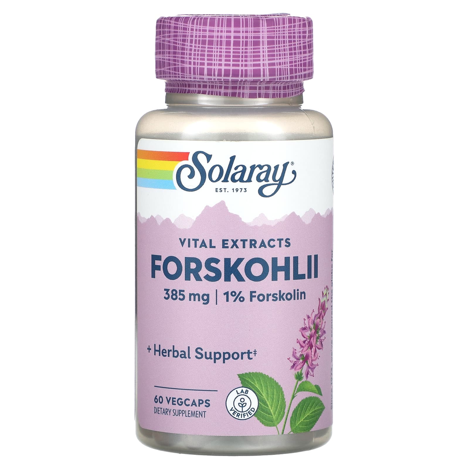 Essential Extract, Forskohlii, 385Mg, 60 Veggie Capsules 
Essential Extract, Forskohlii, 385Mg, 60 Veggie Capsules