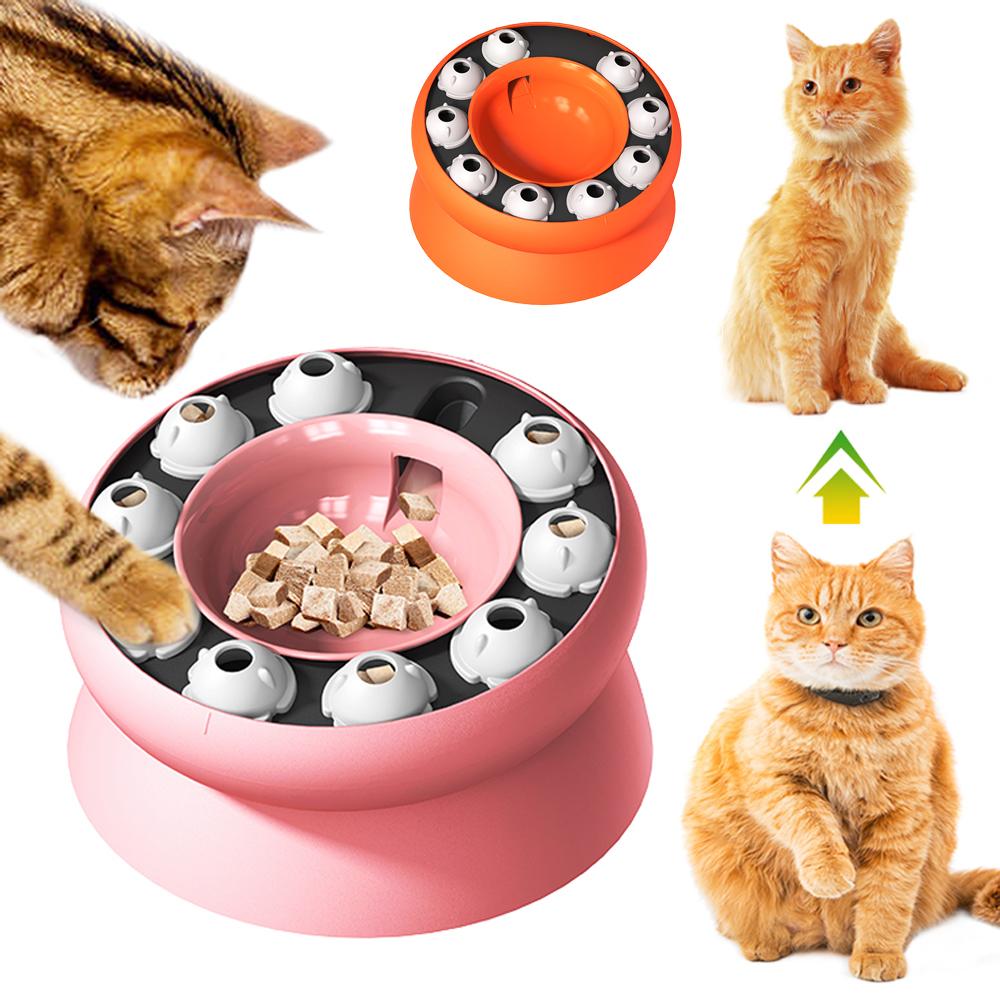 Нескользящая интерактивная медленная миска для домашних животных, чтобы похудеть, головоломка для кошек, игрушка для еды и лакомств для всех собак, тренировка IQ, пазлы для котят
Нескользящая интерактивная медленная миска для домашних животных, чтобы похудеть, головоломка для кошек, игрушка для еды и лакомств для всех собак, тренировка IQ, пазлы для котят
