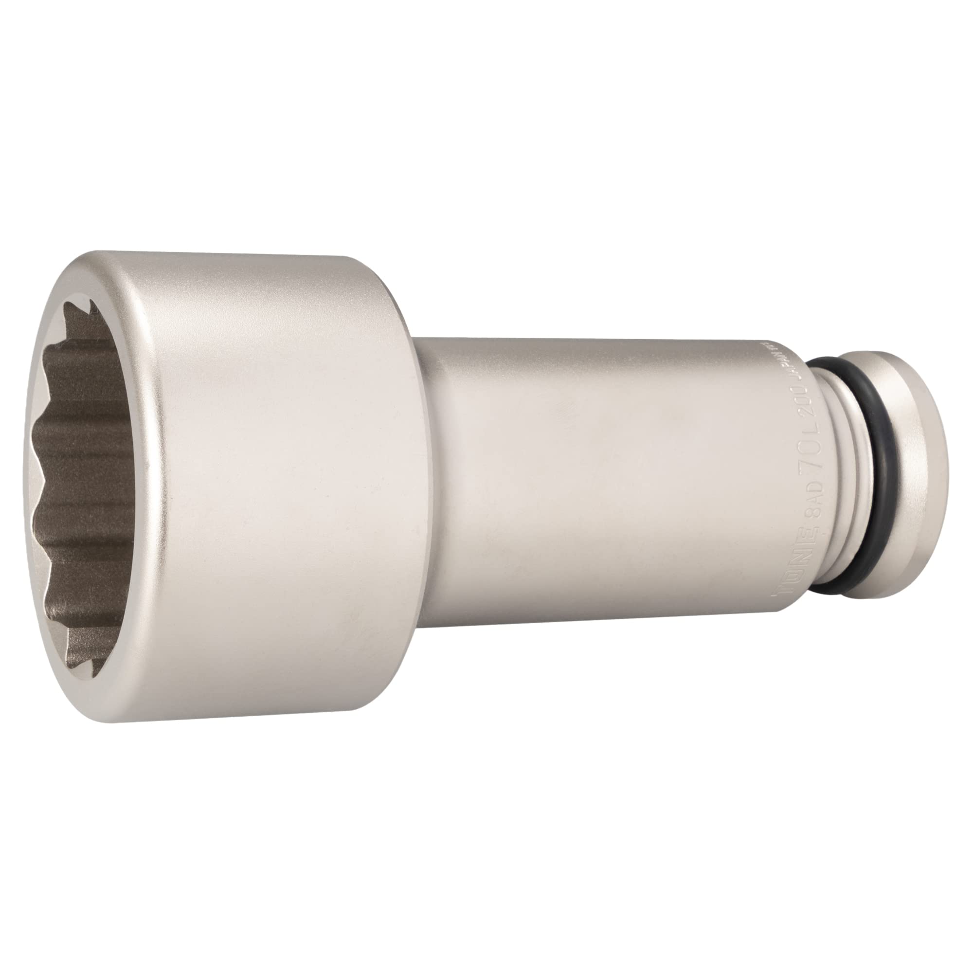 TONE Anchor bolt socket Drive angle Width across flats 70mm (12 squares) 8AD-70L200 25.4mm (1 )
TONE Anchor bolt socket Drive angle Width across flats 70mm (12 squares) 8AD-70L200 25.4mm (1 )