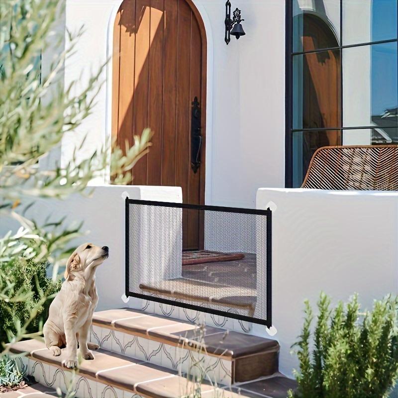 A synthetic pet isolation net - indoor dog and cat safety barrier, no need to drill holes to install guide rails and guardrails
A synthetic pet isolation net - indoor dog and cat safety barrier, no need to drill holes to install guide rails and guardrails