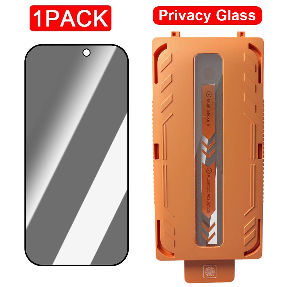 1-2Pack Anti-spy Tempered Glass For iPhone 17 ProMax/17 Pro/17 Air iPhone17 Screen Protector with Easy Install Kit Privacy Films for iPhone 17 Pro
1-2Pack Anti-spy Tempered Glass For iPhone 17 ProMax/17 Pro/17 Air iPhone17 Screen Protector with Easy Install Kit Privacy Films for iPhone 17 Pro