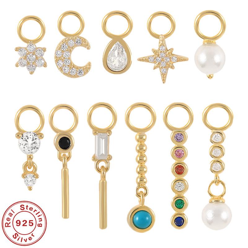 925 Sterling Silver Niche Handmade Diy Earrings Pendant Accessories Earrings Earrings Accessories Women 925 silver
925 Sterling Silver Niche Handmade Diy Earrings Pendant Accessories Earrings Earrings Accessories Women 925 silver