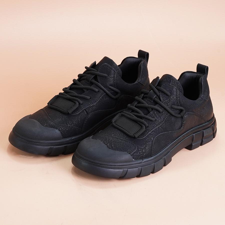 2025 Весна Новые мужские туфли из кожи дышащие универсальные трендовые спортивные повседневные кожаные туфли мужские походные туфли на открытом воздухе 44 чёрный
2025 Весна Новые мужские туфли из кожи дышащие универсальные трендовые спортивные повседневные кожаные туфли мужские походные туфли на открытом воздухе 44 чёрный