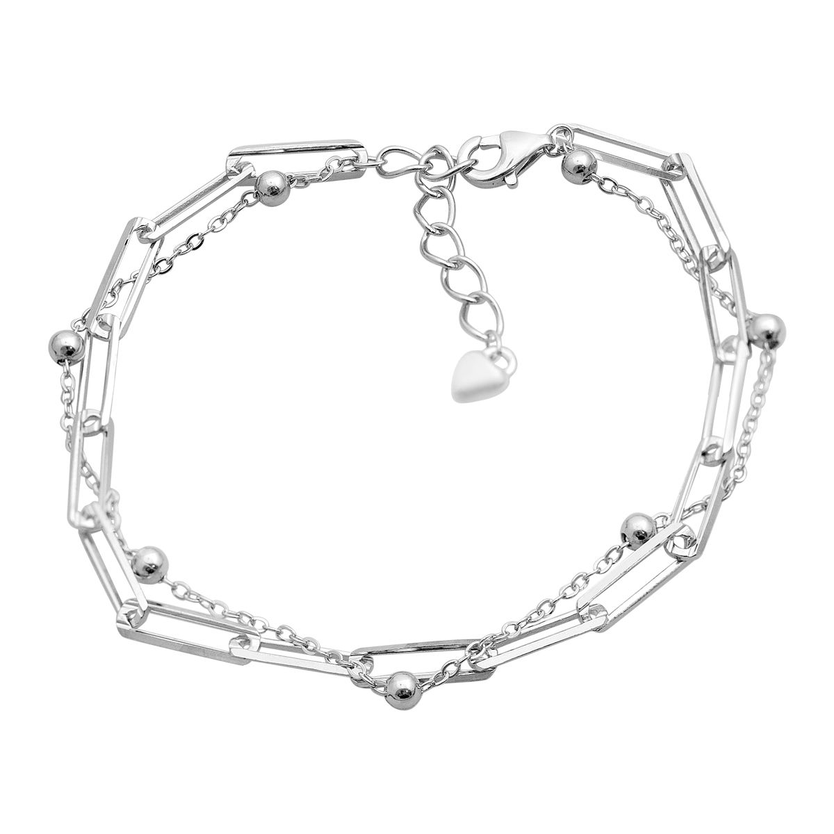 Серебряный браслет с без камней, вес изделия 3,64 гр (2206439) 17-20cm
Серебряный браслет с без камней, вес изделия 3,64 гр (2206439) 17-20cm