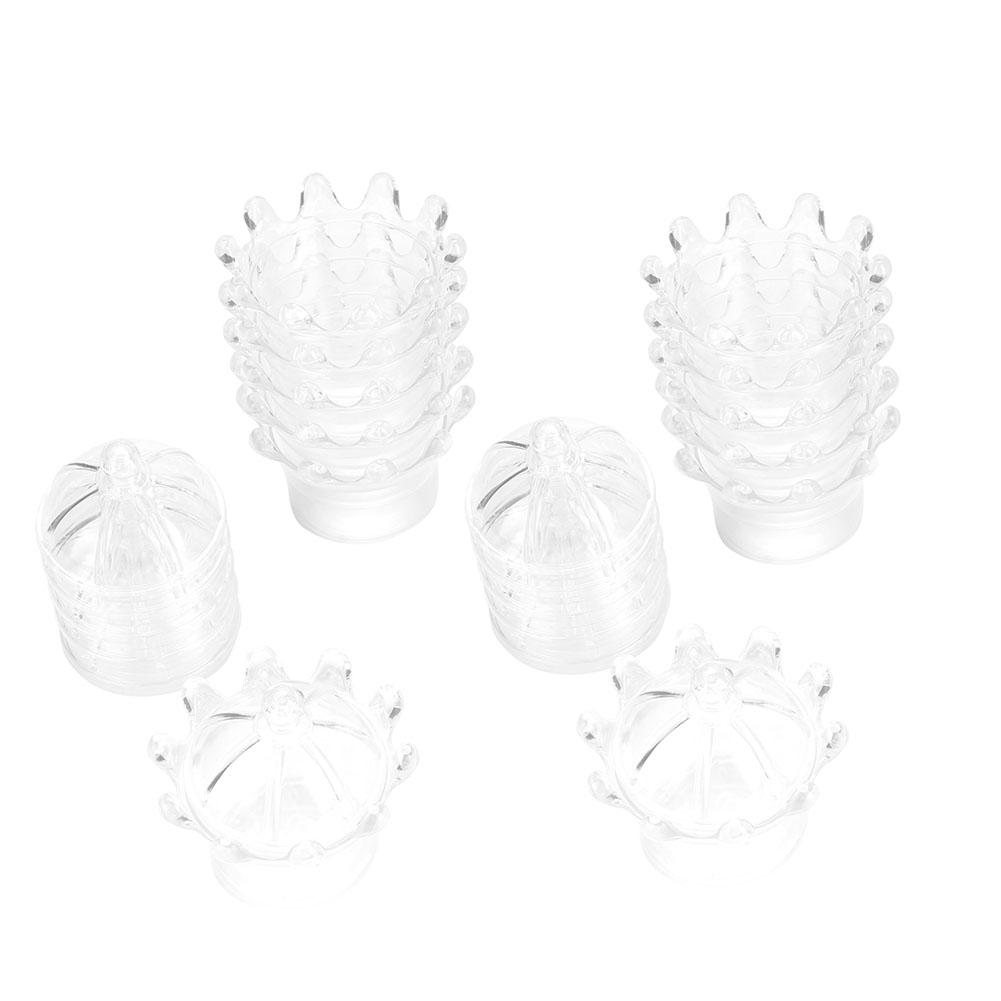 12Pcs Gift Bags Transparent Crown Plastic Candy Box For Party Gift Chocolate Boxs(White) White
12Pcs Gift Bags Transparent Crown Plastic Candy Box For Party Gift Chocolate Boxs(White) White