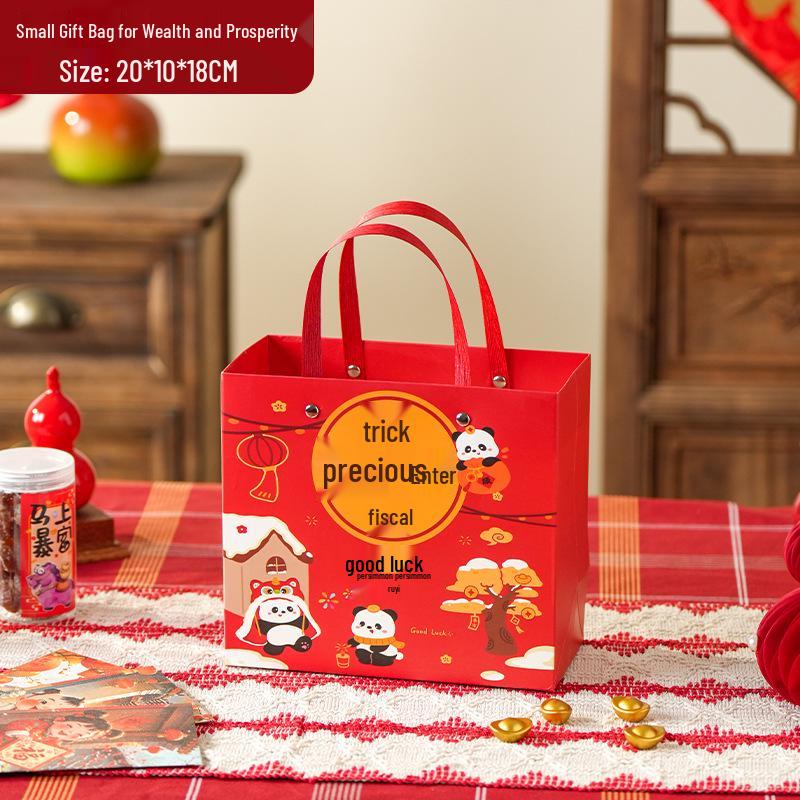 2026 Year of the Horse Snack and Candy Gift Tote for New Year and Spring Festival
2026 Year of the Horse Snack and Candy Gift Tote for New Year and Spring Festival