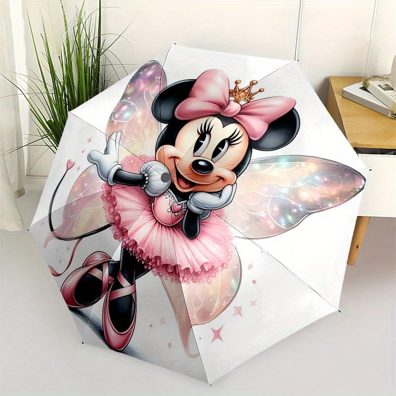 Fairy,Minnie Mouse Automatic Folding Umbrella Simple 8 Rib Design, Bright Cartoon Pattern, Durable Iron Frame, Suitable For Travel, Outdoo
Fairy,Minnie Mouse Automatic Folding Umbrella Simple 8 Rib Design, Bright Cartoon Pattern, Durable Iron Frame, Suitable For Travel, Outdoo