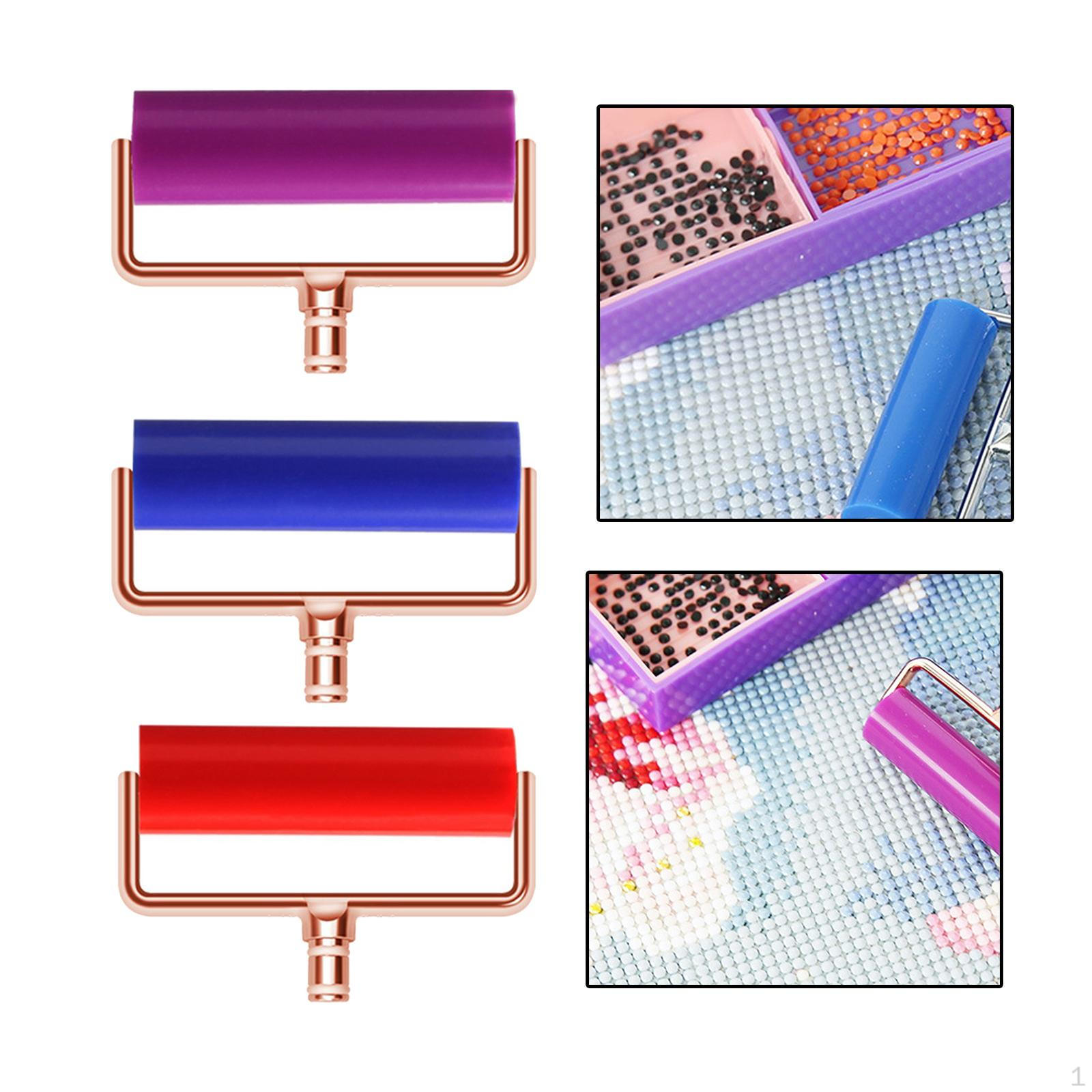 3 Pieces Diamond drawing Roller Paint Tool Embroidery Simple to Use Portable Pressing золотистий
3 Pieces Diamond drawing Roller Paint Tool Embroidery Simple to Use Portable Pressing золотистий