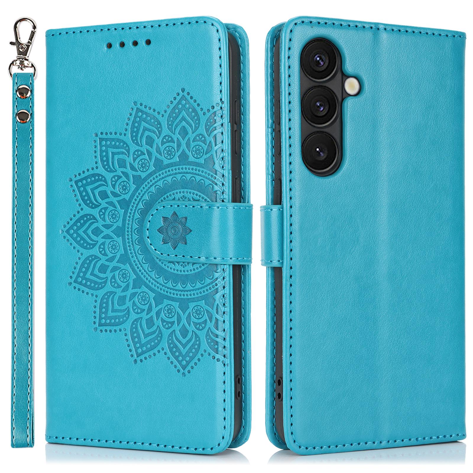 For Samsung Galaxy S24 Case Textured Leather Wallet Phone Cover with Strap Blue
For Samsung Galaxy S24 Case Textured Leather Wallet Phone Cover with Strap Blue