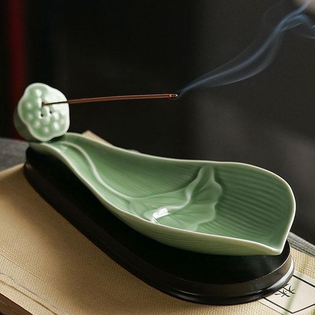 Purple Clay Incense Stick Holder Retro Lotus Ceramic Burner Ornament Aromatherapy Censer Home Decor Zen Meditation Decoration світло-зелений колір
Purple Clay Incense Stick Holder Retro Lotus Ceramic Burner Ornament Aromatherapy Censer Home Decor Zen Meditation Decoration світло-зелений колір