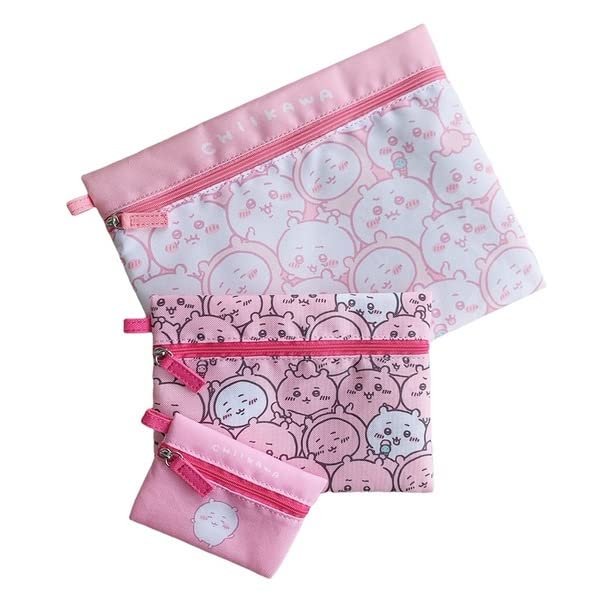 Marimocraft Chiikawa Gyugyutto Series Triple x Pouch, Chiikawa, L/W27 H21cm, CKW-082
Marimocraft Chiikawa Gyugyutto Series Triple x Pouch, Chiikawa, L/W27 H21cm, CKW-082