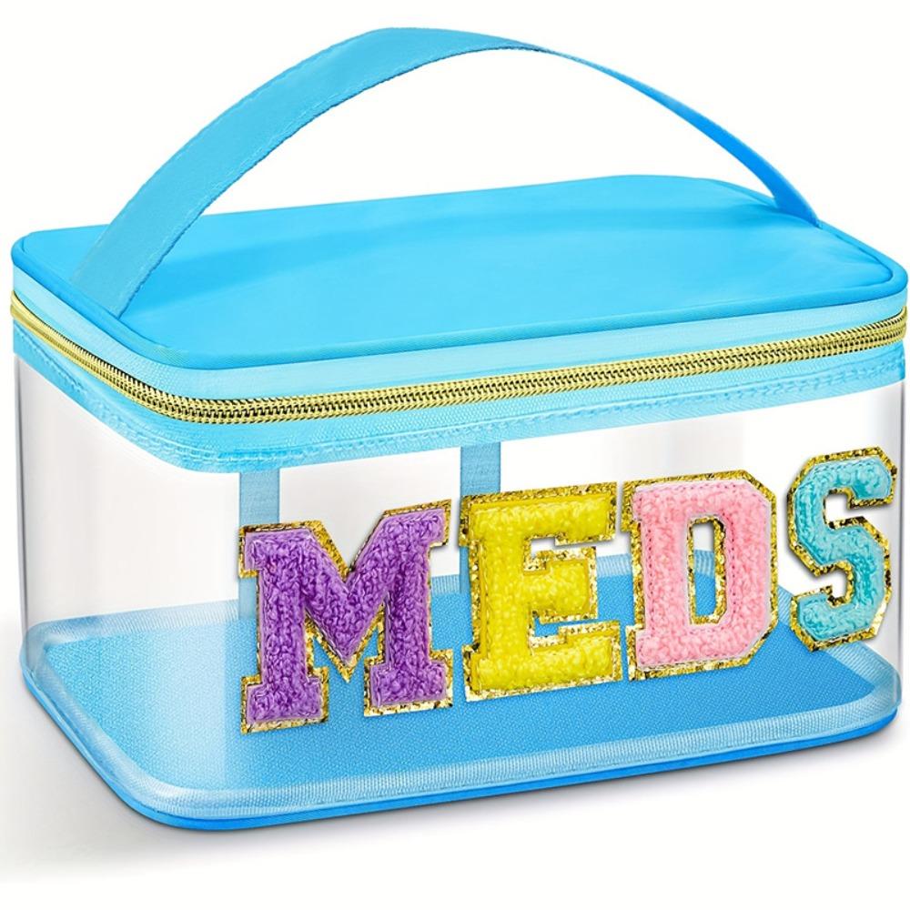 PVC Transparent Wash Bags Waterproof Travel Makeup Bags Embroidery Cosmetic Bag Girls Blue - MEDS
PVC Transparent Wash Bags Waterproof Travel Makeup Bags Embroidery Cosmetic Bag Girls Blue - MEDS