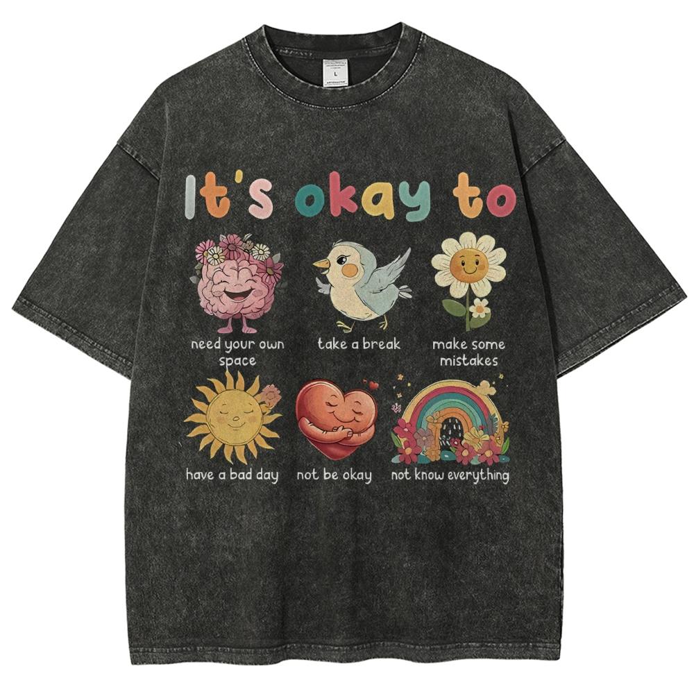 Vintage Snowflake Washed T-Shirt for Women Cute Colorful Birds Rainbow Love Print Cotton Comfortable Casual Tee 3XL
Vintage Snowflake Washed T-Shirt for Women Cute Colorful Birds Rainbow Love Print Cotton Comfortable Casual Tee 3XL