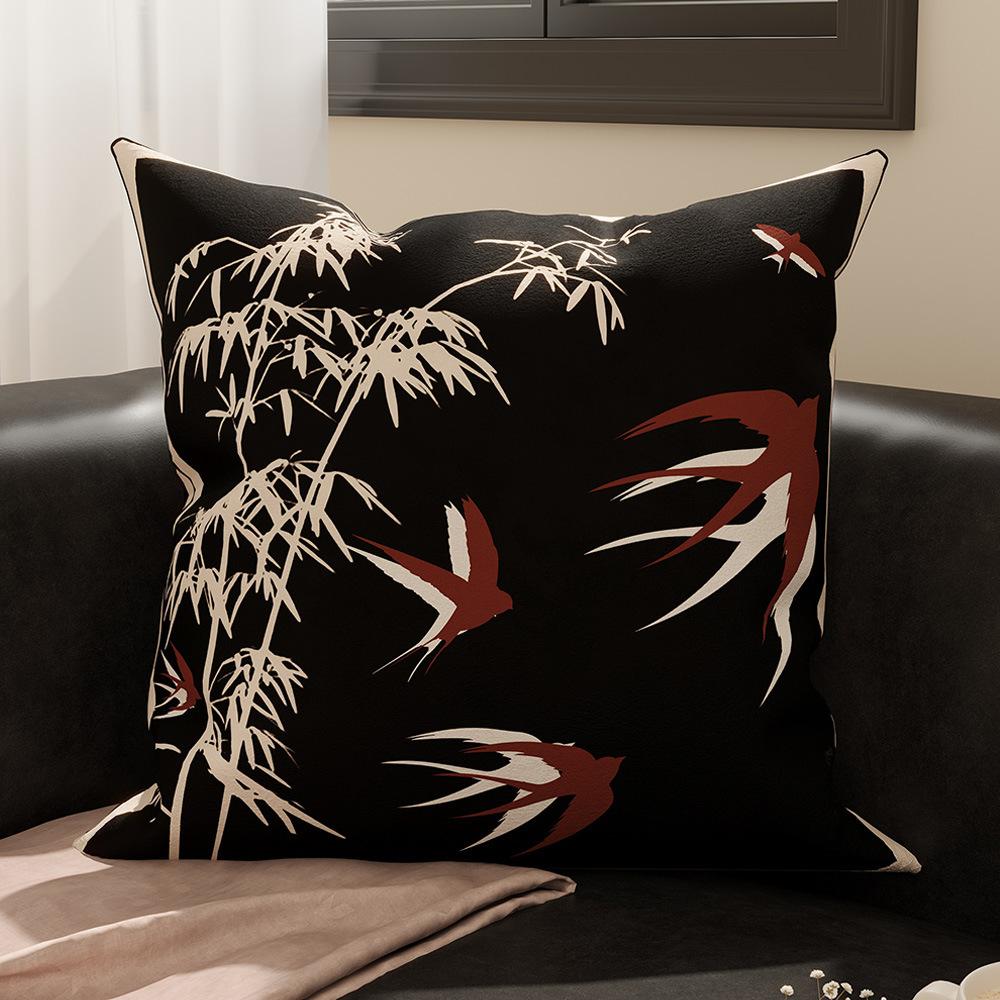 New Chinese throw pillow sofa living room cushion Chinese wind bedside backrest cushion with core large waist pillow waist pillow 40*40cm pillowcase
New Chinese throw pillow sofa living room cushion Chinese wind bedside backrest cushion with core large waist pillow waist pillow 40*40cm pillowcase