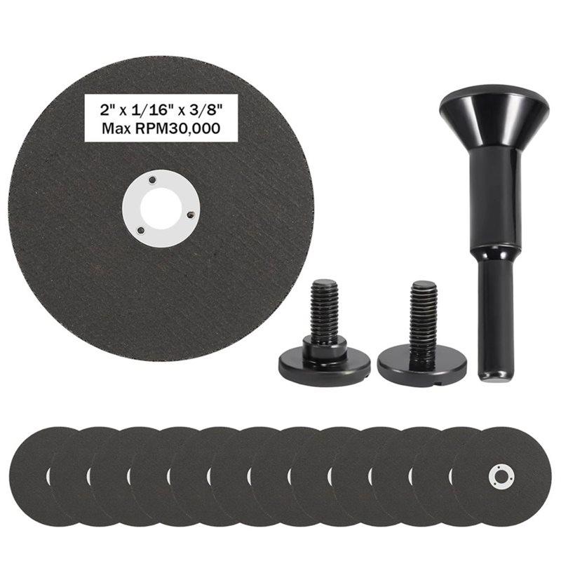 SHGO-Cut Off Wheel 2 Inch Die Grinder, 15 Pack 2 Metal Cutting Discs 3/8In Hole With Metal Arbor 1/4In Shank чорний
SHGO-Cut Off Wheel 2 Inch Die Grinder, 15 Pack 2 Metal Cutting Discs 3/8In Hole With Metal Arbor 1/4In Shank чорний