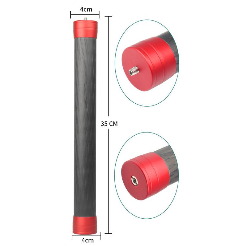 AgimbalGear Carbon Fiber Extension Rod Monopod Extendable Stick 1/4 Thread Сумісний для DJI Ronin S Moza Air Cross FeiyuTech Stabilizer Gimbal червоний
AgimbalGear Carbon Fiber Extension Rod Monopod Extendable Stick 1/4 Thread Сумісний для DJI Ronin S Moza Air Cross FeiyuTech Stabilizer Gimbal червоний