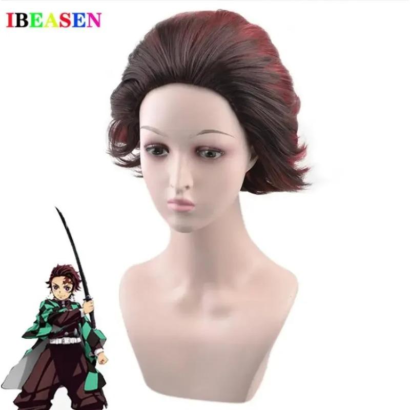 Anime Kamado Tanjirou Cosplay Wig 30cm Short Heat Resistant Synthetic Hair For Girls 28-30CM фиолетовый
Anime Kamado Tanjirou Cosplay Wig 30cm Short Heat Resistant Synthetic Hair For Girls 28-30CM фиолетовый