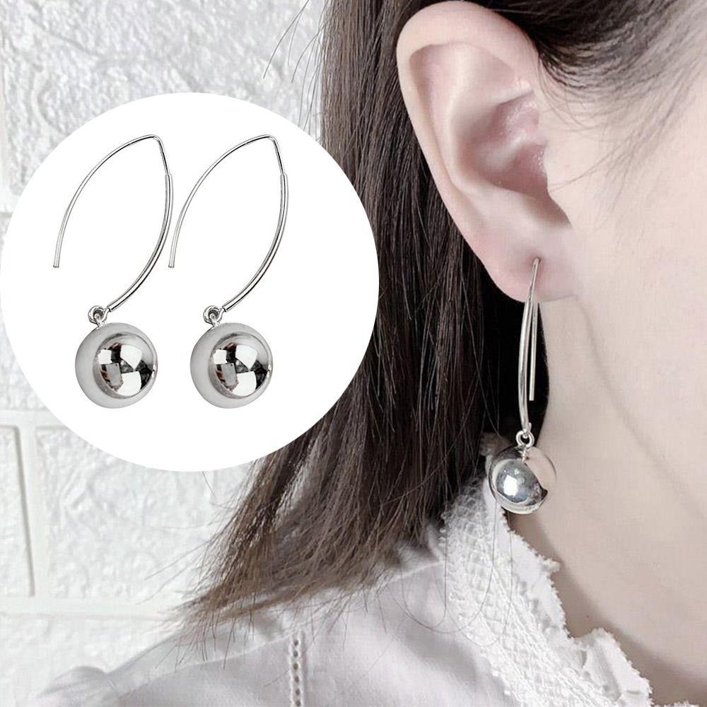 Silver Dangle Earrings for Women Jewelry Accessories Ear Jewelry Gifts Ball Long Earrings Drop
Silver Dangle Earrings for Women Jewelry Accessories Ear Jewelry Gifts Ball Long Earrings Drop