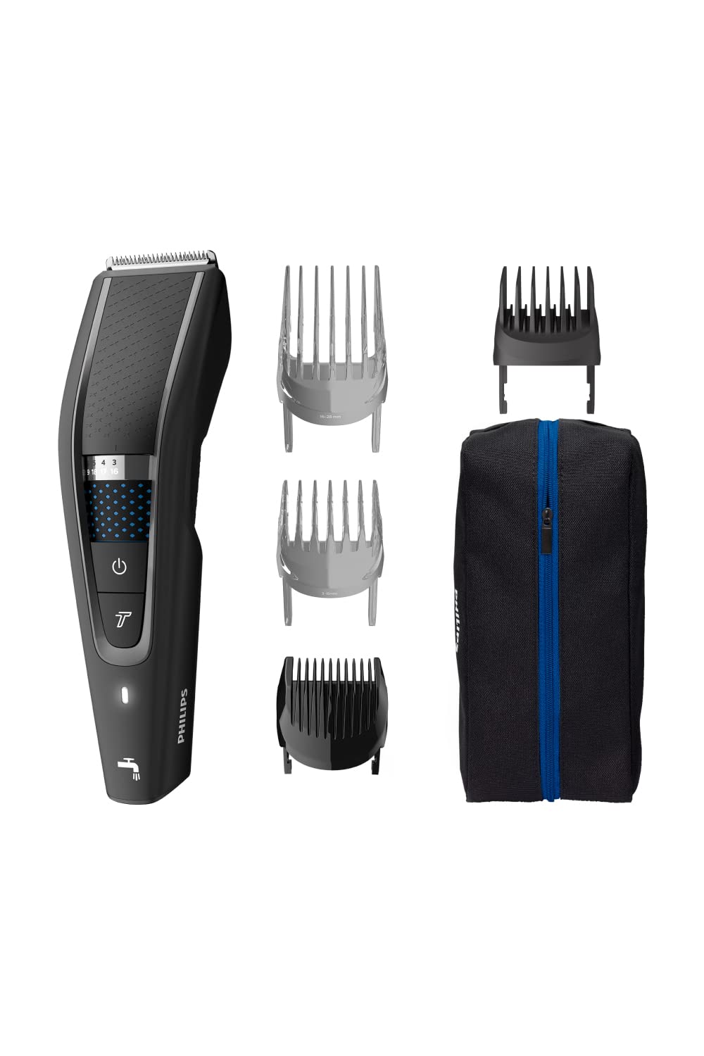 Машинка для стрижки волос Philips серии 5000 с функцией Turbo 27 Level Black (Электрическая машинка для стрижки, аккумуляторная/переменного тока, режим, регулировка, 3-28 мм) HC5632/17 чёрный
Машинка для стрижки волос Philips серии 5000 с функцией Turbo 27 Level Black (Электрическая машинка для стрижки, аккумуляторная/переменного тока, режим, регулировка, 3-28 мм) HC5632/17 чёрный