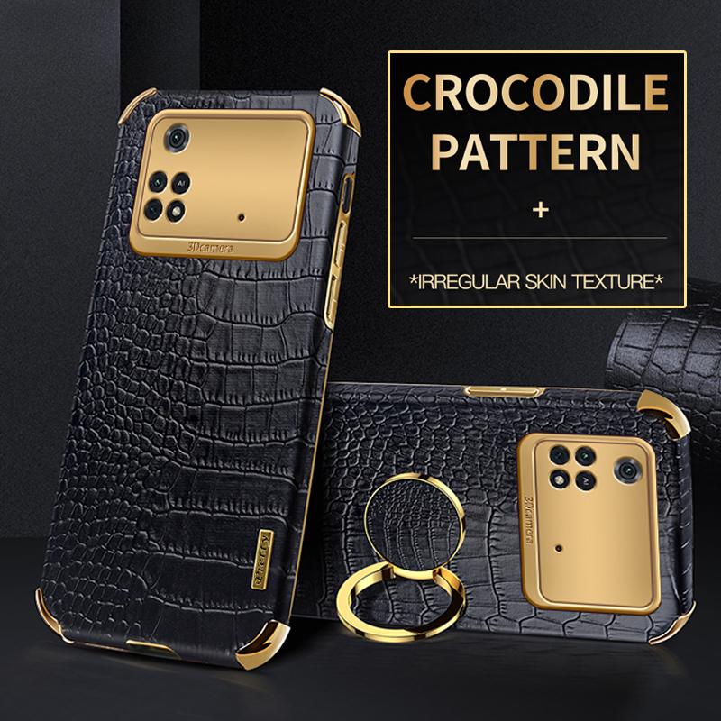 Для PocoX4 Pro 5G чехол из крокодиловой кожи для Xiaomi Poco X5 X4 GT Xiomi Mi Pocophone M4 PocoM4 Pro, чехлы
Для PocoX4 Pro 5G чехол из крокодиловой кожи для Xiaomi Poco X5 X4 GT Xiomi Mi Pocophone M4 PocoM4 Pro, чехлы